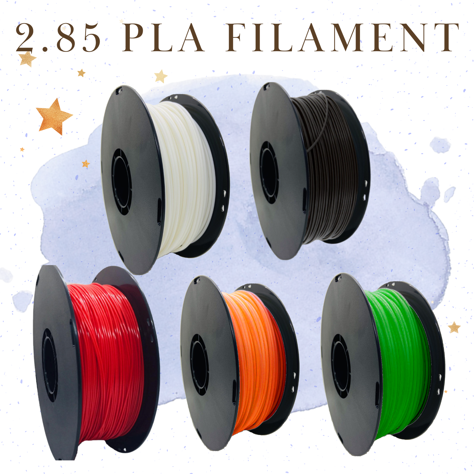 1KG 2.85mm Red PLA Filament