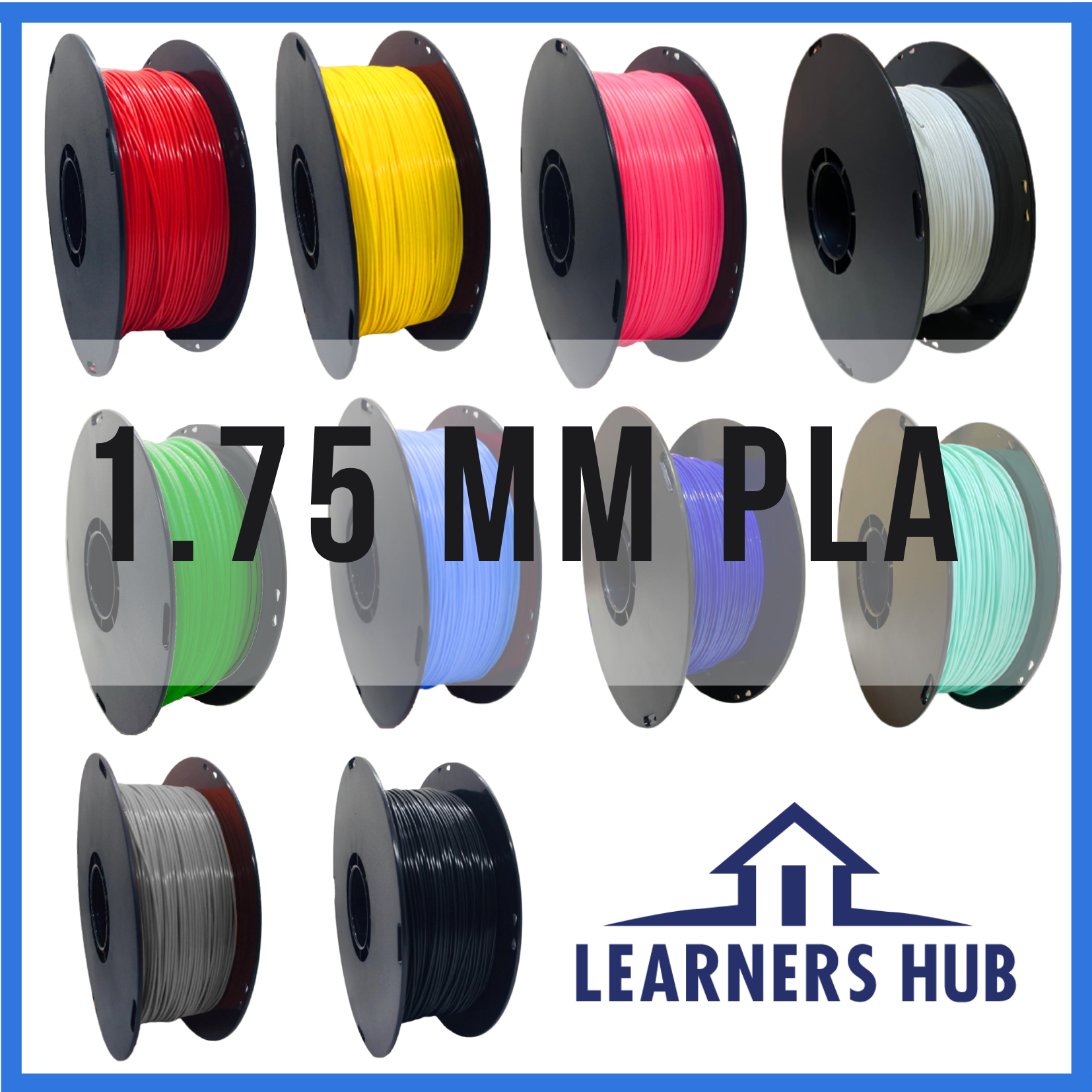 1kg 1.75mm Red PLA Filament