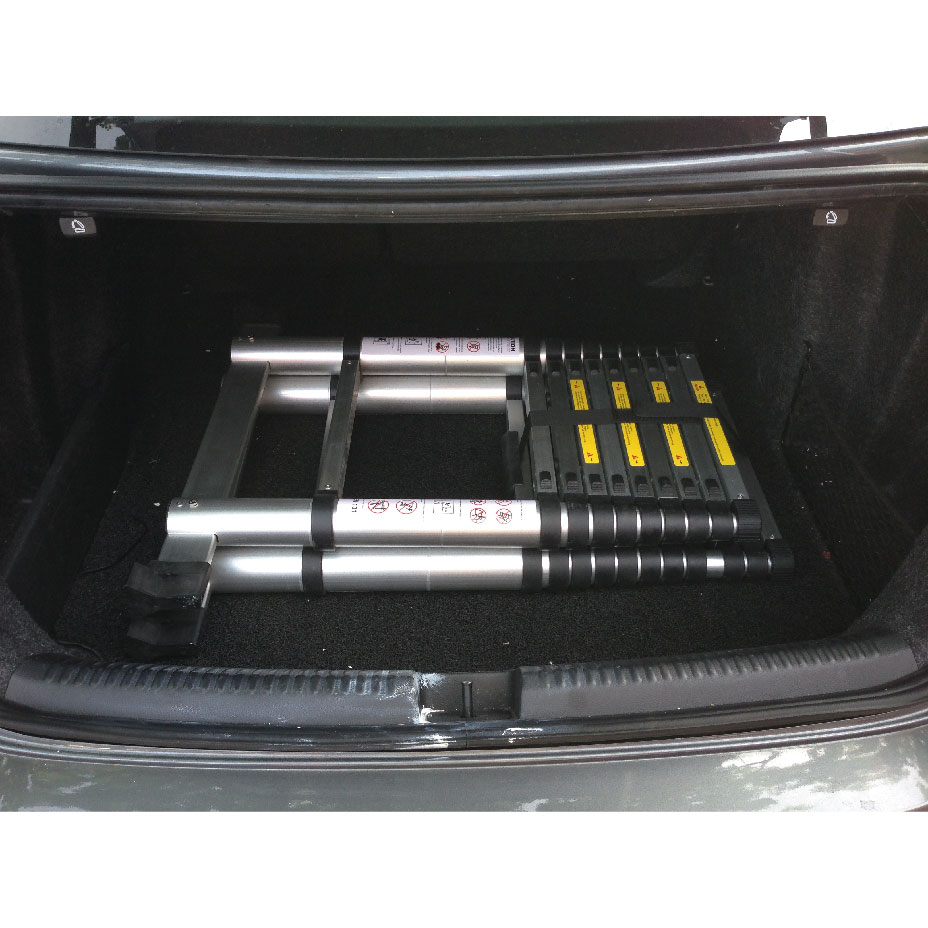 7+2 Steps - reach 3.7m - Tele-ProSteps Telescopic Ladder